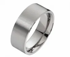 Mobile Preview: Herrenring E349 mit Gravur in 10mm Breite